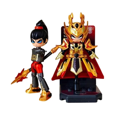 Gambar Blokees Action Figure Hero Infinity Yun Golden Divite 10 Cm - Gold