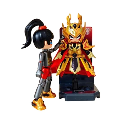 Gambar Blokees Action Figure Hero Infinity Yun Golden Divite 10 Cm - Gold