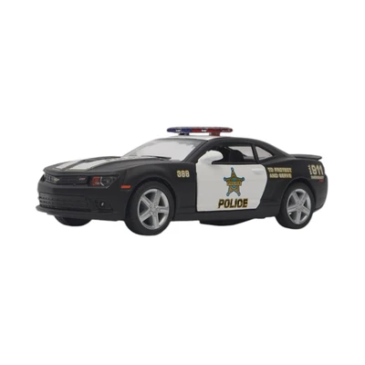 Gambar Top Gear Kinsmart 1:38 Chevrolet Camaro 2014 Police Random