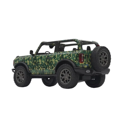 Gambar Top Gear Kinsmart 1:34 Diecast Ford Bronco Camo Edition 2022 Random