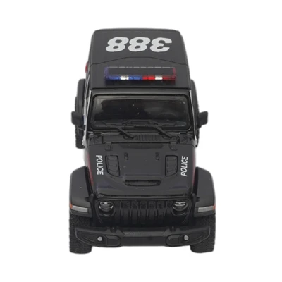 Gambar Top Gear Kinsmart 1:34 Diecast Jeep Wrangler 2018 Police Random