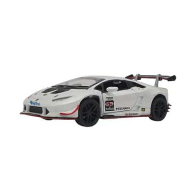 Gambar Top Gear Kinsmart 1:36 Diecast Lamborghini Huracan Lp6202 Super Trofeo Random