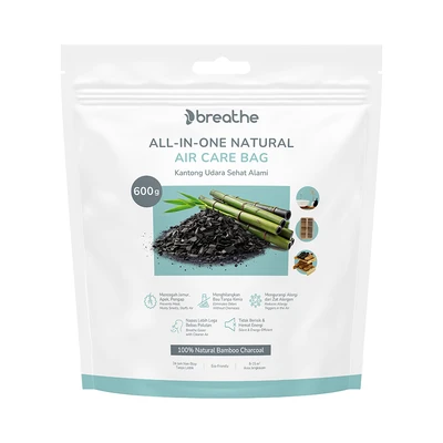 Gambar Breathe Penghilang Bau Air Care Bag All In One 600 gr - Abu-Abu