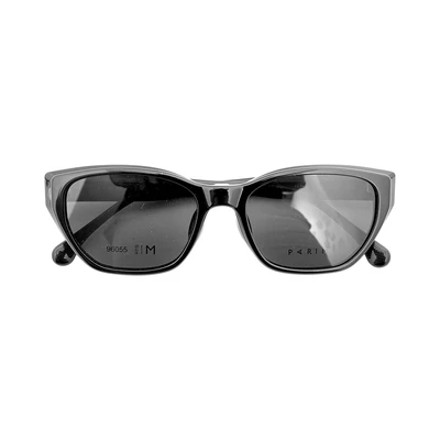 Gambar Parim Eyewear Kacamata Magnet Square Cateye - Hitam