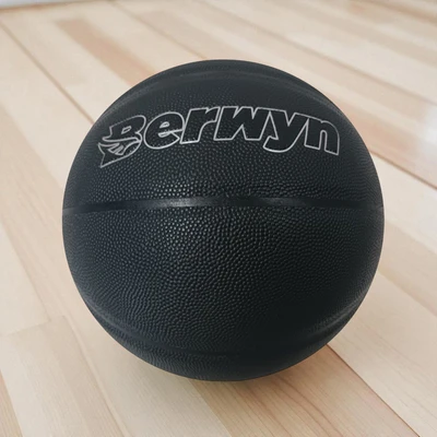 Gambar Berwyn Ukuran 7 Bola Basket Laminated PU - Hitam