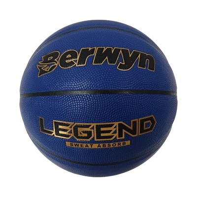 Gambar Berwyn Ukuran 7 Bola Basket Sweat Absorb Laminated PU - Biru