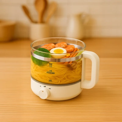 Gambar Kris Eggy Alat Perbus Telur Multifungsi 1.2 Liter - Putih