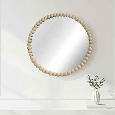 Gambar Informa Cermin Dinding Dekorasi Plastik Round 60x2.8x60 cm V1 - Krem