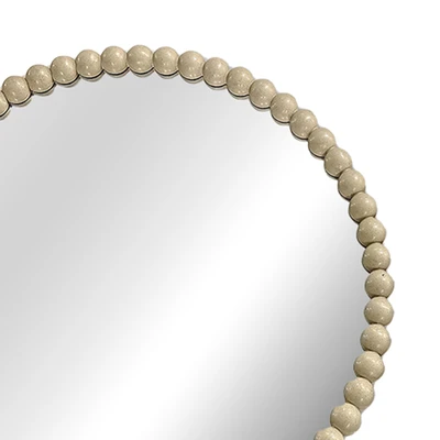 Gambar Informa Cermin Dinding Dekorasi Plastik Round 60x2.8x60 cm V1 - Krem