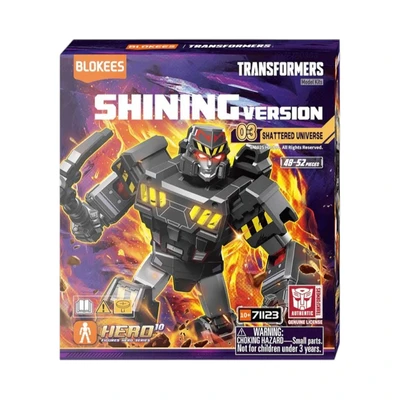 Gambar Blokees Transformers Shining Version Action Figure 03 Shattered Universe Random