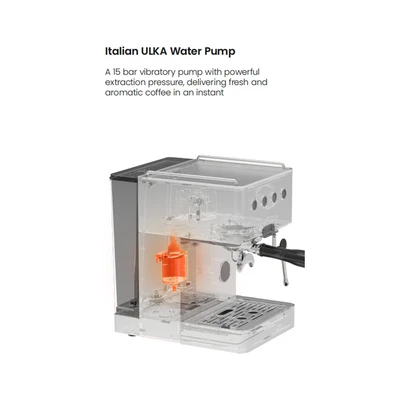 Gambar Klaz Coffee Maker Espresso 1.7 Liter 1450 Watt - Putih