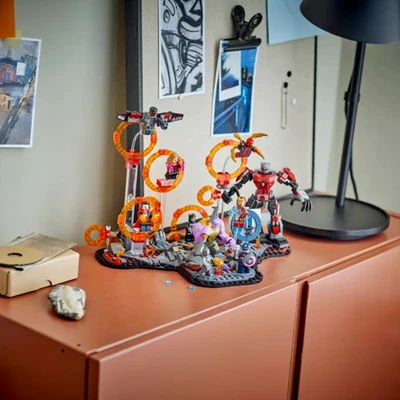 Gambar LEGO Marvel Super Hero Avengers Endgame Final Battle Set 621 Pcs 76323 - Mix