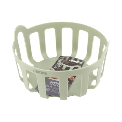 Gambar Informa Perth Keranjang Buah Plastik 24.5X24.5X13.7 cm - Hijau