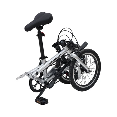 Gambar Fingard 16 Inch Navis Sepeda Lipat 7 Speed - Silver