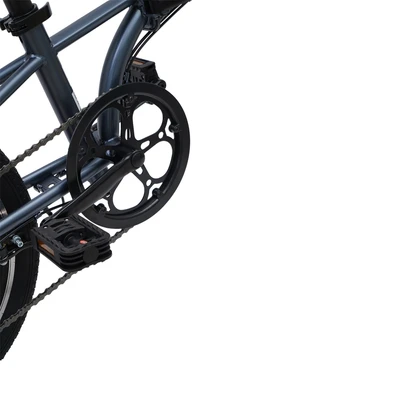 Gambar Fingard 20 Inch Refo Sepeda Lipat 7 Speed  - Abu-Abu Gunmetal