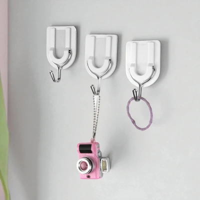 Gambar Stora Gantungan Dinding Permanen Small Set 9 pcs - Putih