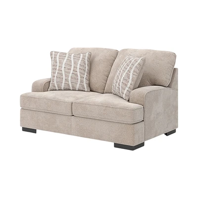 Gambar Ashley High Profile Sofa Fabric 2 Seater - Krem Beige