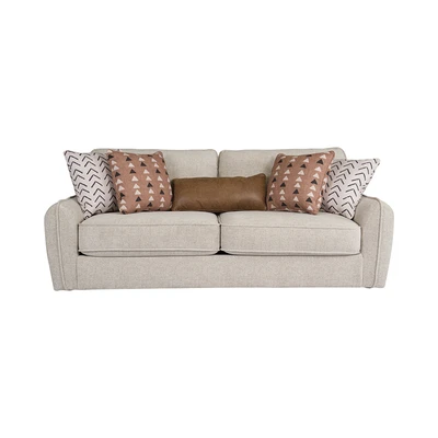 Gambar Ashley Seyler Set Sofa Fabric 2 & 3 Seater - Cokelat Sand