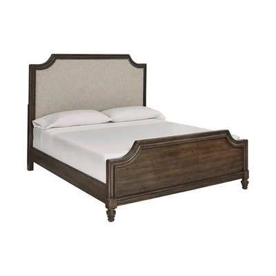 Gambar Ashley 180x200 cm Veramond Tempat Tidur - Cokelat Tua