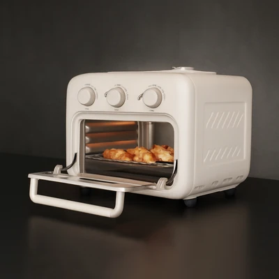 Gambar Kris Steam Air Fryer Oven 12 Liter - Putih