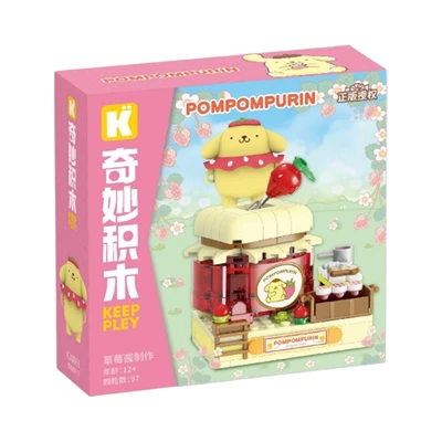 Gambar Keepplay Sanrio Pompompurin Jam Factory Set 97 Pcs - Mix