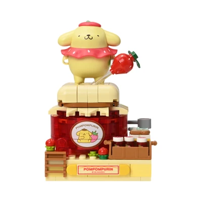 Gambar Keepplay Sanrio Pompompurin Jam Factory Set 97 Pcs - Mix