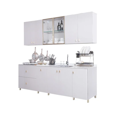 Gambar Informa Ivest Kitchen Set Dengan Wastafel - Abu-Abu Taupe