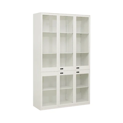 Gambar Informa Carter V2 Lemari Arsip Kantor 6 Pintu Kaca - Putih