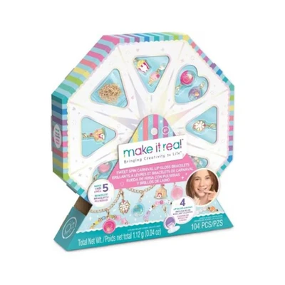 Gambar Make It Real Sweet Spin Carnival Lip Gloss Bracelets - Mix