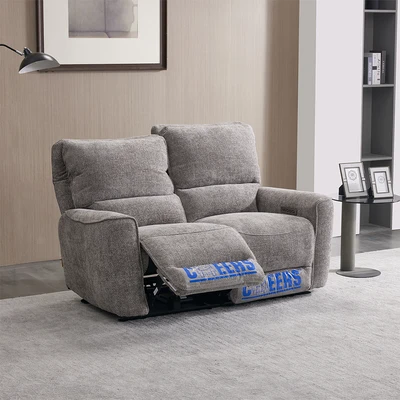 Gambar Cheers Moana Sofa Recliner Fabric 2 Seater - Abu-Abu