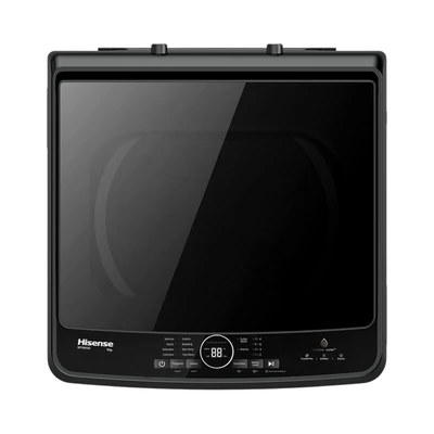 Gambar Hisense Mesin Cuci Top Loading 10.5 kg WT105F50 - Hitam