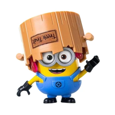 Gambar Blokees Minions Precool 01 Minifigure Bob The Fruit Keeper - Kuning