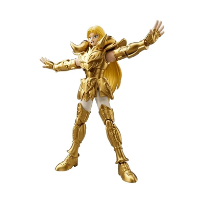 Gambar Blokees Saint Seiya Champion Class Action Figure Aries Mu - Gold