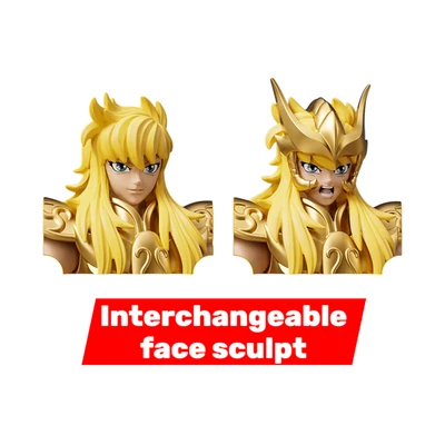 Gambar Blokees Saint Seiya Champion Class Action Figure Scorpio Miro - Gold