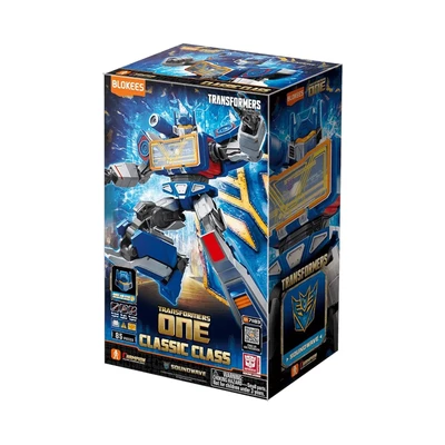 Gambar Blokees Transformers One Classic Class Action Figure Soundwave - Biru