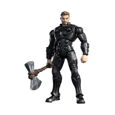 Gambar Blokees Action Figure Champion Class Marvel Infinity Saga Thor - Hitam