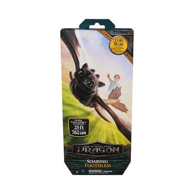 Gambar Dragon Action Figure Soaring Toothless - Hitam