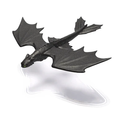 Gambar Dragon Action Figure Soaring Toothless - Hitam