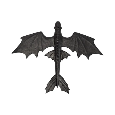 Gambar Dragon Action Figure Soaring Toothless - Hitam