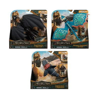 Gambar Dragon Set Action Figure Dragons Viking Random