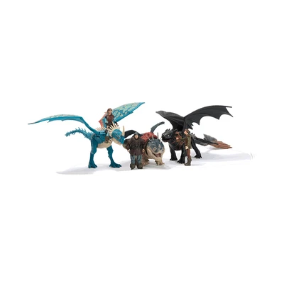 Gambar Dragon Set Action Figure Dragons Viking Random