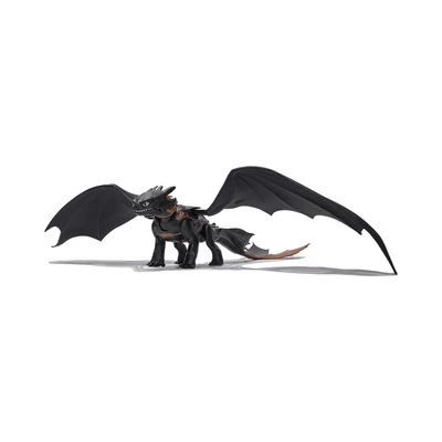 Gambar Dragon Action Figure Ultimate Plasma Blast Toothless - Hitam