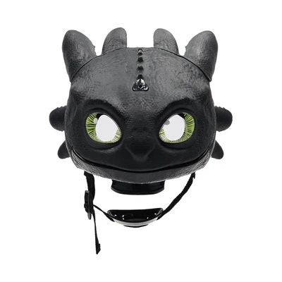 Gambar Dragon Roleplay Blast & Roar Toothless Mask - Hitam