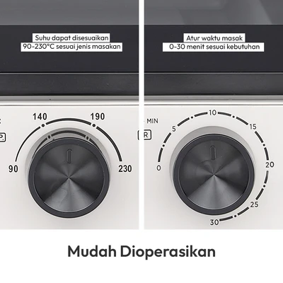 Gambar Kris Oven Toaster 12 Liter - Putih
