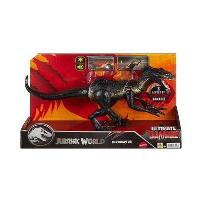 Gambar Jurassic World Figure Ultimate Damage Indoraptor - Hitam