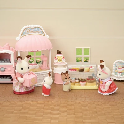 Gambar Sylvanian Families Playset Village Cakeshop Starter - Mix