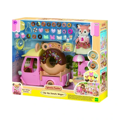 Gambar Sylvanian Families Set Dip Dip Donuts Wagon 5808 - Mix