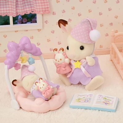 Gambar Sylvanian Families Set Sleepy Dream Siblings 5806 - Mix