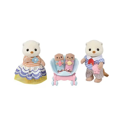 Gambar Sylvanian Families Set Boneka Sea Otter Family 5803 - Mix