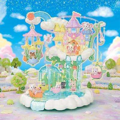 Gambar Sylvanian Families Playset Skytop Fairy Castle - Mix